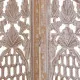 Folding screen Alexandra House Living White 2 x 180 x 153 cm