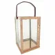 Lantern Alexandra House Living Copper Glass Stainless steel 18 x 30 x 18 cm