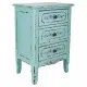 Nightstand Alexandra House Living Blue 32 x 67 x 46 cm