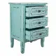 Nightstand Alexandra House Living Blue 32 x 67 x 46 cm