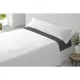 Fitted bottom sheet Paduana Dark grey 180 x 30 x 200 cm