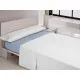 Fitted bottom sheet Happy Home MIX COLORS Blue King size 150 x 200 + 30 cm