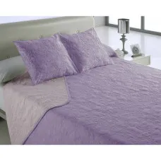 Bedspread (quilt) Hosteline VEGAS Purple King size 240 x 260 cm (3 Pieces)