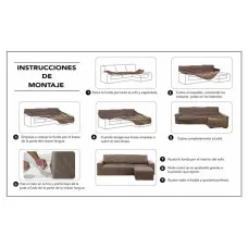 Sofa Cover Hosteline OLIMPO Ivory