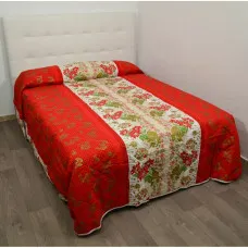 Colcha Hosteline NAVIDAD Multicolor Cama de 150 (1 Pieza)