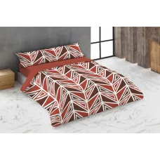 Duvet cover set Hosteline INCA Pink Super king 260 x 240 cm 4 Pieces