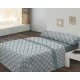 Bedding set Tejidos Reina Marlon Single Blue