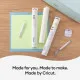 Adhesive Vinyl for Cutting Plotter Cricut GLOW White Green