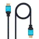 Cable HDMI NANOCABLE 10.15.3700 V2.0 Negro 50 cm