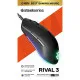 Optical mouse SteelSeries Rival 3 Black