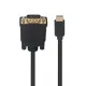 Adaptador USB-C a VGA Ewent EC1052 Negro 1,8 m