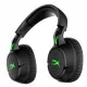 Auriculares con Micrófono Gaming HyperX 4P5J6AA Negro/Verde