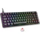 Teclado The G-Lab KEYZ-TITAN-B/SP Negro