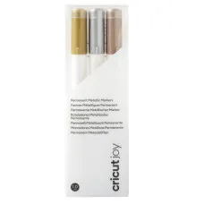 Set of Markers Cricut 2010010 Multicolour Copper Golden Silver