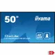 Videowall Monitor Iiyama LH5060UHS-B1AG 4K Ultra HD 50