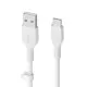 USB-C Cable to USB Belkin BOOST↑CHARGE Flex White 2 m (1 Unit)