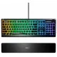 Teclado Gaming SteelSeries Apex 3 Negro Qwerty Portugués