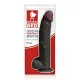 Realistic Dildo Captain Red Prodigy TPE Black 34,5 cm