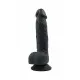Realistic Dildo Virgite R28 Black 20 cm