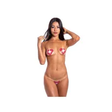 Cubrepezones de Caramelo Divertysex Fresa