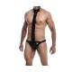 Thong Mob Eroticwear Black S/M