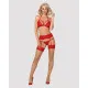 Conjunto de Lencería Obsessive 838-SEG-3 S/M Rojo S/M