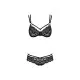 Underwear Set Obsessive 860 Black S/M