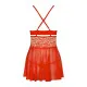 Babydoll Obsessive 838-BAB-3 Red S/M