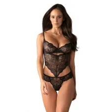 Body de Encaje Alluria Obsessive 12844 Negro L/XL