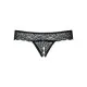 Tanga con Encaje Miamor Obsessive Miamor Negro S/M