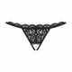 Thong Obsessive 831-THC-1 Black S/M