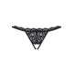 Thong Obsessive 831-THC-1 Black S/M