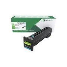 Toner Lexmark 72K20C0 Black Cyan