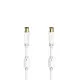 Antenna cable Hama 00205246 White 1,5 m