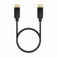 DisplayPort Cable Aisens A124-0737 Black 50 cm