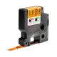Laminated Tape for Labelling Machines Dymo 18435 Orange/Black