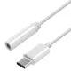 USB-C to Jack 3.5 mm Adapter Aisens A109-0384 White 15 cm (1 Unit)