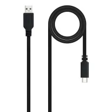 Cable USB 2.0 NANOCABLE Negro 1,5 m