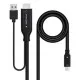 Cable USB-C a HDMI NANOCABLE Negro 1,8 m