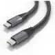 Cable USB-C a USB-C Aisens A107-0875 3 m Gris