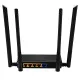 Router Talius RT-300-N4D Black RJ45 Ethernet LAN USB x 3 Wi-Fi