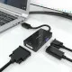 Adaptador DisplayPort a VGA / HDMI / DVI-D Aisens A125-0861 Negro