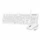 Keyboard and Mouse Subblim SUBKBC-CSSK02 White Spanish Qwerty QWERTY