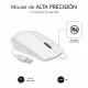 Mouse Subblim SUBMO-B2BS002 White 1200 DPI