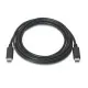 Cable de Datos/Carga con USB Aisens A107-0058 Negro 3 m (1 unidad)