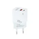 Wall Charger TooQ TQWC-QCPD20WT White 20 W USB-C USB-A (1 Unit)