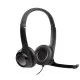 Auriculares con Micrófono Logitech LGT-H390 Negro