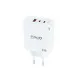 Wall Charger TooQ TQWC-GANQC2PD65WT 65 W White (1 Unit)