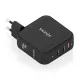Wall Charger Aisens ASCH-140W3P031-BK Black Multicolour 140 W (1 Unit)