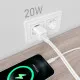 Wall Charger Aisens ASCH-20W2P010-W White (1 Unit)